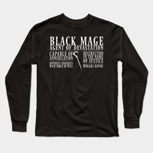 Black Mage Long Sleeve T-Shirt